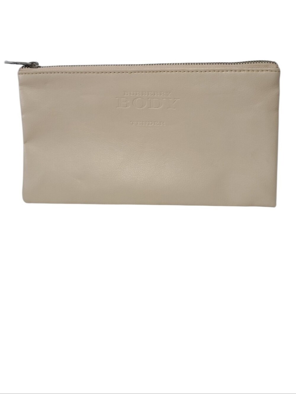 Burberry Cream Cosmetic Pouch Makeup Bag Travel Accessories Case One Size